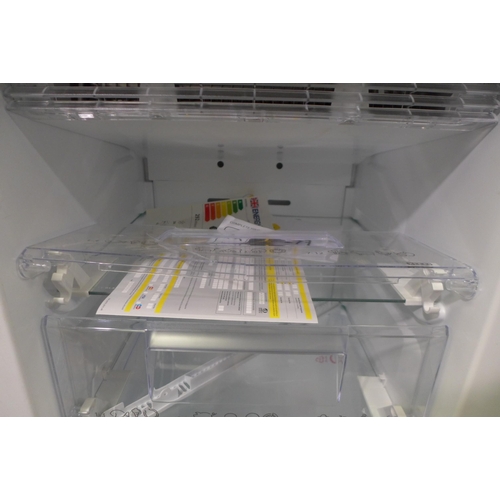 3169 - Zanussi Integrated Tower Freezer (frost free) H1772xW548xD549 DAMAGED PLASTIC DRAWERS - model no ZUN... 