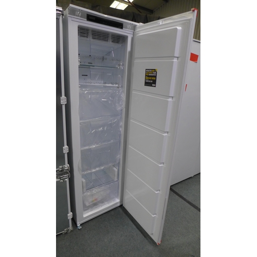 3172 - Zanussi  Integrated Tower Freezer (frost free) H1772xW548xD549 - model: ZUNN18FS1, Original RRP £657... 