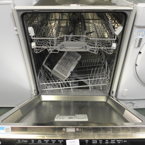 3176 - Bosch Integrated Dishwasher Model: SMV21TX18G  (384-144)  * This lot is subject to vat