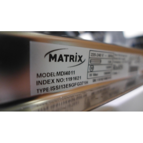 3181 - Matrix Slimline Dishwasher Model:- MDI4011  (389-193)     * This lot is subject to vat