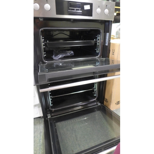 3192 - AEG  Built In Double Oven H888xW594xD568 - model no DEB331010M, Original RRP £557.5  inc. vat  (384-... 