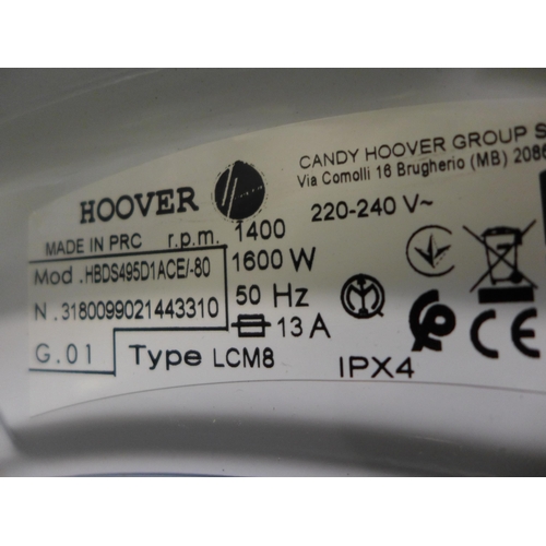 3194 - Hoover H-Wash 300 Lite Washer Dryer - model: HBDS495D1ACE, DAMAGED LIQUID DRAWER (384-43 )   * This ... 