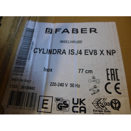 3200 - Faber Cylindra Isola Island Hood (389-203)* This lot is subject to vat