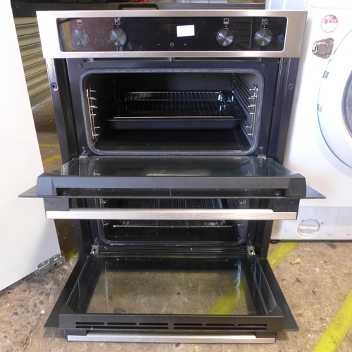 3203 - Zanussi Built Under Double Oven, model: ZGGN645K (389-160) * This lot is subject to VAT