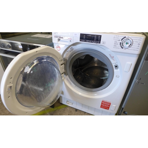 3204 - Hoover Integrated Washer Dryer H-Wash & Dry 300 lite 8+5kg (H820xW600xD525) - model:- HBD485D1E, MIS... 