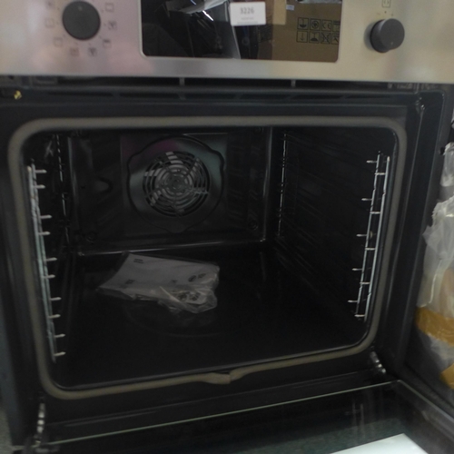 3226 - Zanussi Single Oven (H589xW594xD568) - model:- ZOPNX6X2, RRP £349.17 inc. VAT (389-130) * This lot i... 