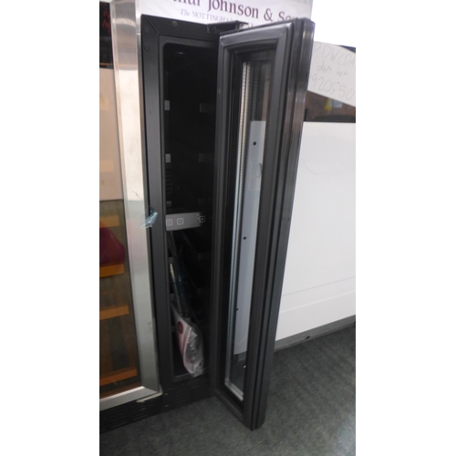 3231 - CDA Under Counter Wine Cooler H820xW148xD525  - model: FWC153BL, Original RRP £250  inc. vat  (384-9... 