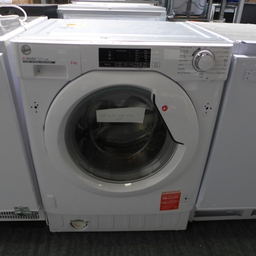 3242 - Hoover H-Wash 300 Lite Integrated Washing Machine (9kg) H820xW600xD525  - model: CBW49D1E, Original ... 