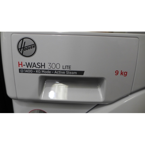 3253 - Hoover Integrated Washing Machine H-Wash 300 lite, 9KG, Model: HBWS49D1E (389-4) * This lot is subje... 