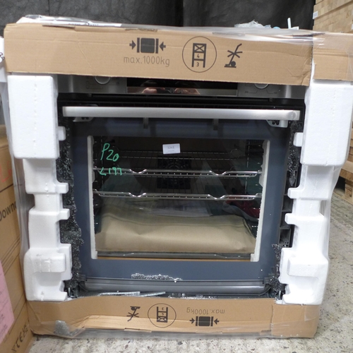 3261 - Bosch Single Oven (Model: HBS534BS0B)   DAMAGED GLASS DOOR (389-197)     * This lot is subject to va... 