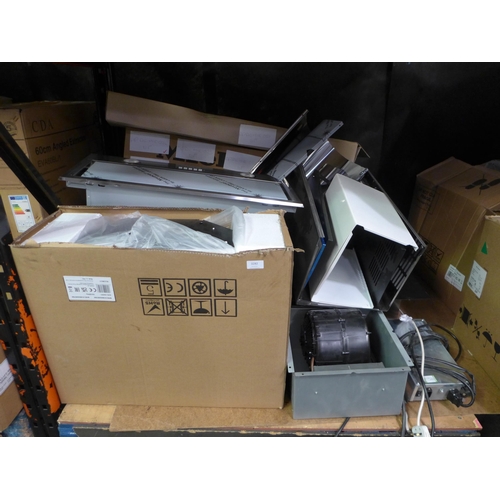 3282 - Quantity of Cooker Hoods, Extractors and Venting Ducts Incl: Viceroy, Miele & Faber  (384-47,48,49,5... 