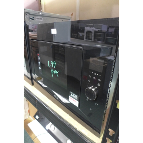 3286 - AEG Wall Microwave (Cracked Front) (389-98) * This lot is subject to VAT