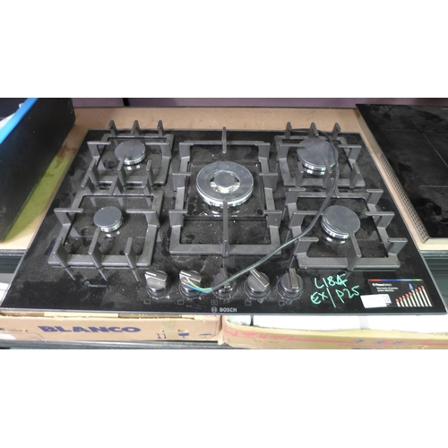 3294 - Bosch 5-Burner Gas Hob with Flame Select (Model: PPQ7A6B90) (389-184)     * This lot is subject to v... 