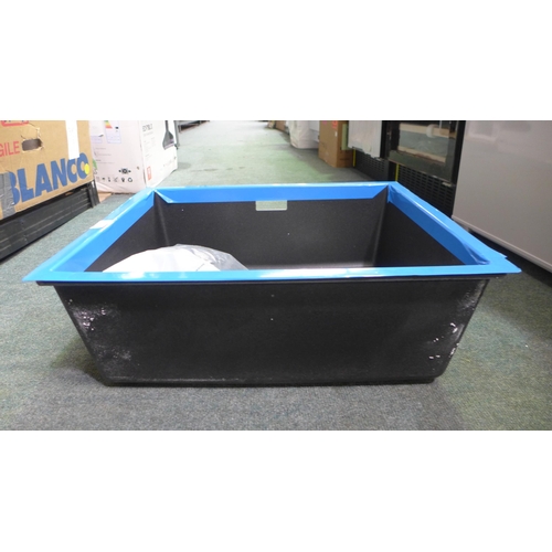 3295 - Blanco Steel Frame Under Mount 
Grey Composite Sink (389-80) * This lot is subject to VAT