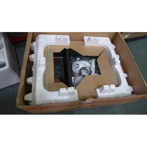 3298 - Blanco 1.5 Bowl Black Composite Sink (389-95) * This lot is subject to VAT