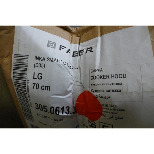 3303 - Quantity of Cooker Hoods and Extractors to include: AEG, Zanussi and Faber  (389-84,128) * This lot ... 