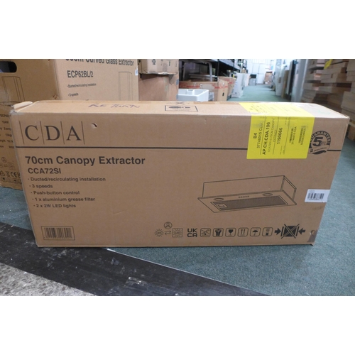 3304 - Quantity of Cooker Hoods and Extractors  (389-156,195,198) * This lot is subject to VAT