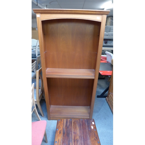 1540 - A teak tall bookcase