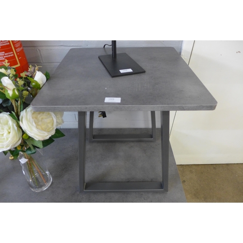 1405 - A stone effect coffee table and side table