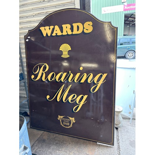 2169 - Wards Roaring Meg pub sign