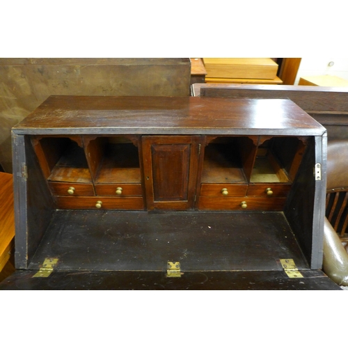 122 - An Edward VII inlaid mahogany bureau