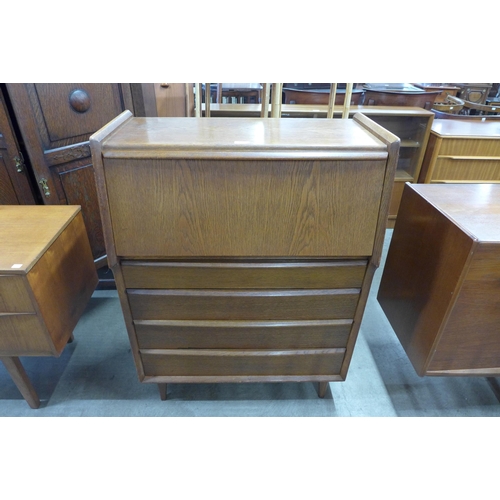 45 - A teak bureau