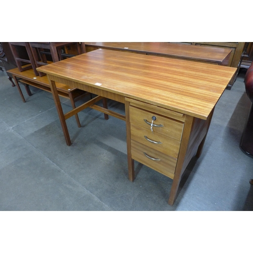 60 - A teak desk