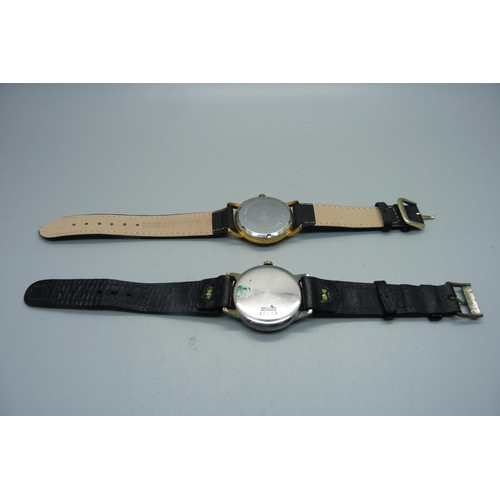 1026 - Two wristwatches, A. Rothfischer and Watex