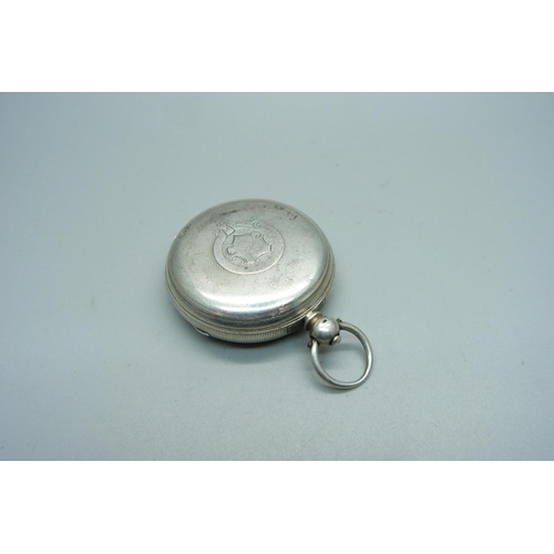 1077 - A silver pocket watch