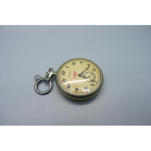 1080 - A Russian Diamant locomotive pocket watch