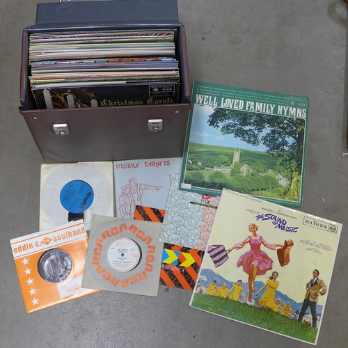 1164 - A collection of LP records, Barry Manilow, Barbra Streisand, Perry Como, etc.  **PLEASE NOTE THIS LO... 