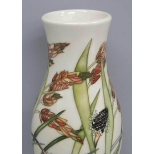 607 - A Moorcroft  Savanna vase, designed by Emma Bossons, 26cm, boxed