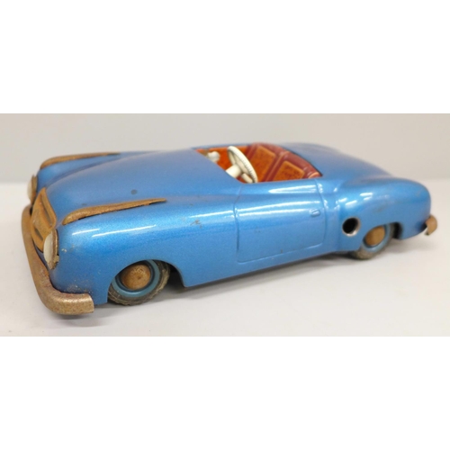 628 - A German JNF Condor tin plate toy car