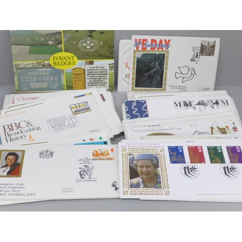 656 - Stamps:- box of 'event' commemorative covers