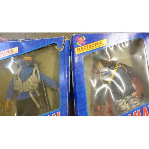 776 - Two Action Man figures, boxed