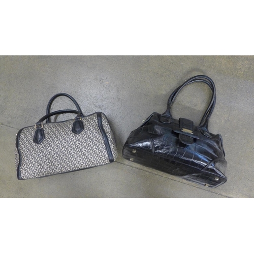 780 - A DKNY bag and a LK Bennet bag