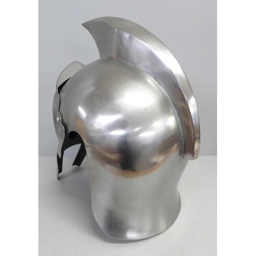 809 - A replica gladiator helmet