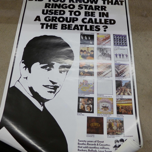 811 - Beatles EMI promotional posters (4)