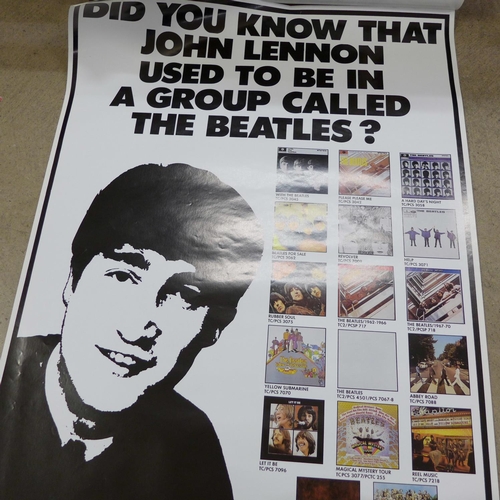 811 - Beatles EMI promotional posters (4)