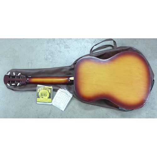 846 - An acoustic guitar with case