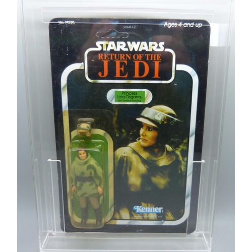 880 - A Kenner Star Wars Princess Leia Organa action figure in blister pack