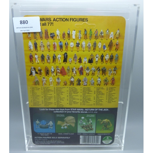 880 - A Kenner Star Wars Princess Leia Organa action figure in blister pack