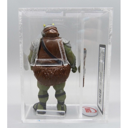 881 - A graded Star Wars Gamorrean Guard action figure, 1983