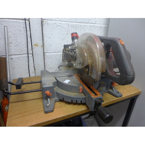 2002 - Challenge Xtreme 1600w sliding mitre chop saw, 230v - 50Hz, MMS6794