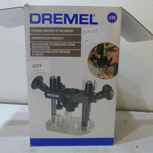 2023 - Dremel plunge router attachment