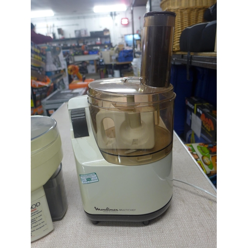 2081 - Moulinex Multichef blender and Kenwood juice extractor JE600