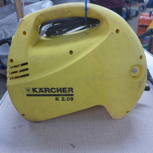 2118 - Karcher K2.09 pressure washer - W - with hose and nozzle