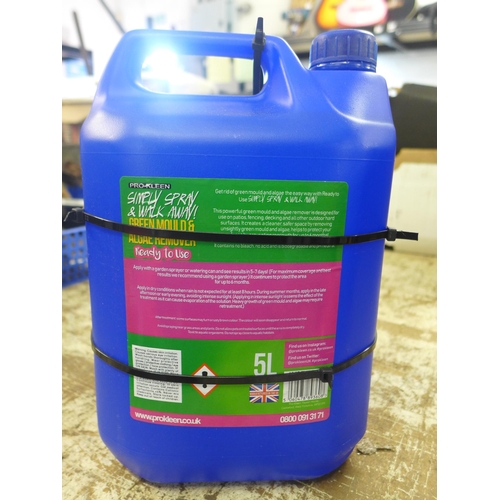 2140 - 1 x 5 ltr Prokleen Patio Cleaner & 1 x 2.5 ltr of JCB Concentrate Path & Patio Cleaner