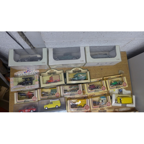 2240 - Assortment of boxes of toy cars approx. 20