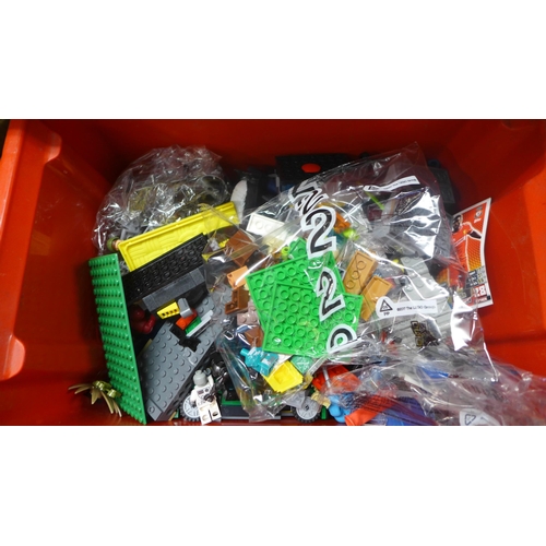 2249 - Lego mega bundle including large Lego brand storage boxes